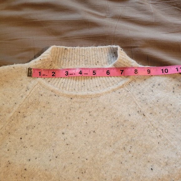 XSP Loft Mock Neck Flecked Pullover Sweater - Picture 6 of 8